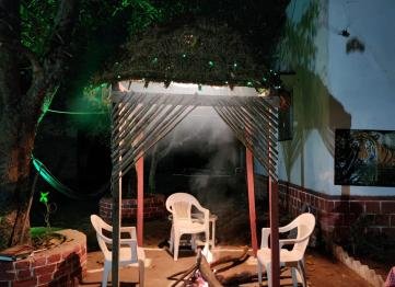 The Golden Nilgiri Jungle Restaurant Bonefire